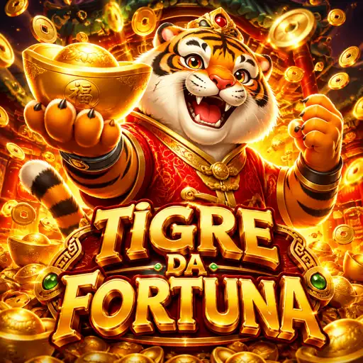 Rodada do Fortune Tiger com o tigre e o respin multiplicador em ação na tela do celular