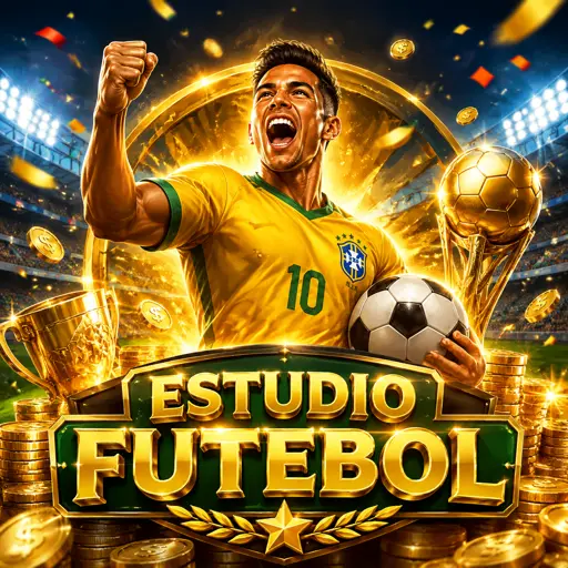 Estádio iluminado durante partida noturna de futebol