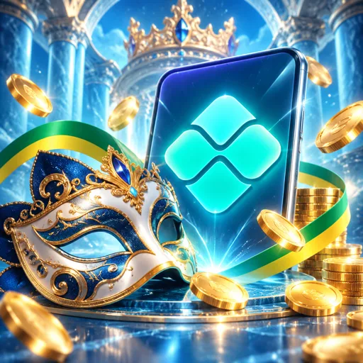Celular mostrando a confirmação de um saque via PIX em uma conta de apostas